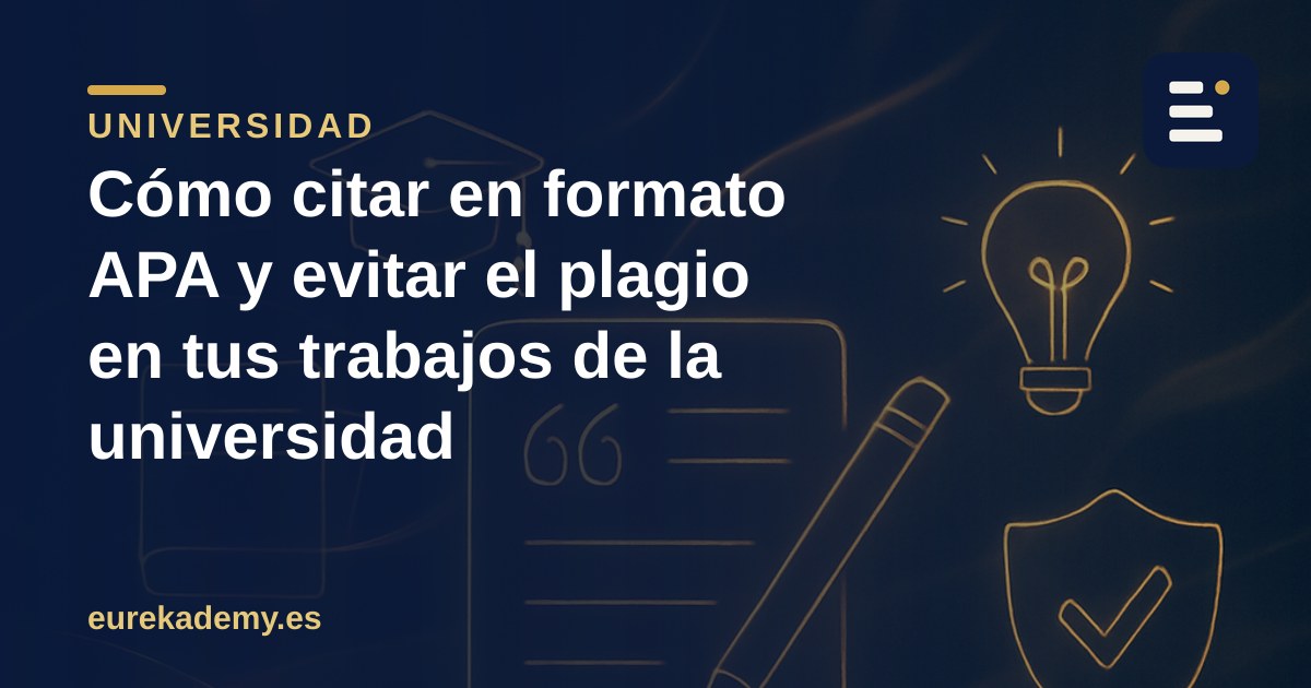 Cómo citar en formato APA y evitar el plagio en tus trabajos de la universidad