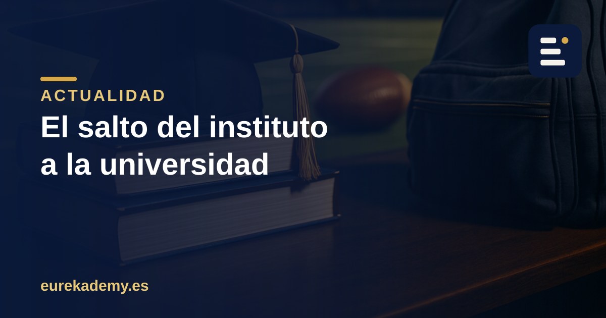 Empieza la universidad: por qué cambia por completo tu forma de estudiar