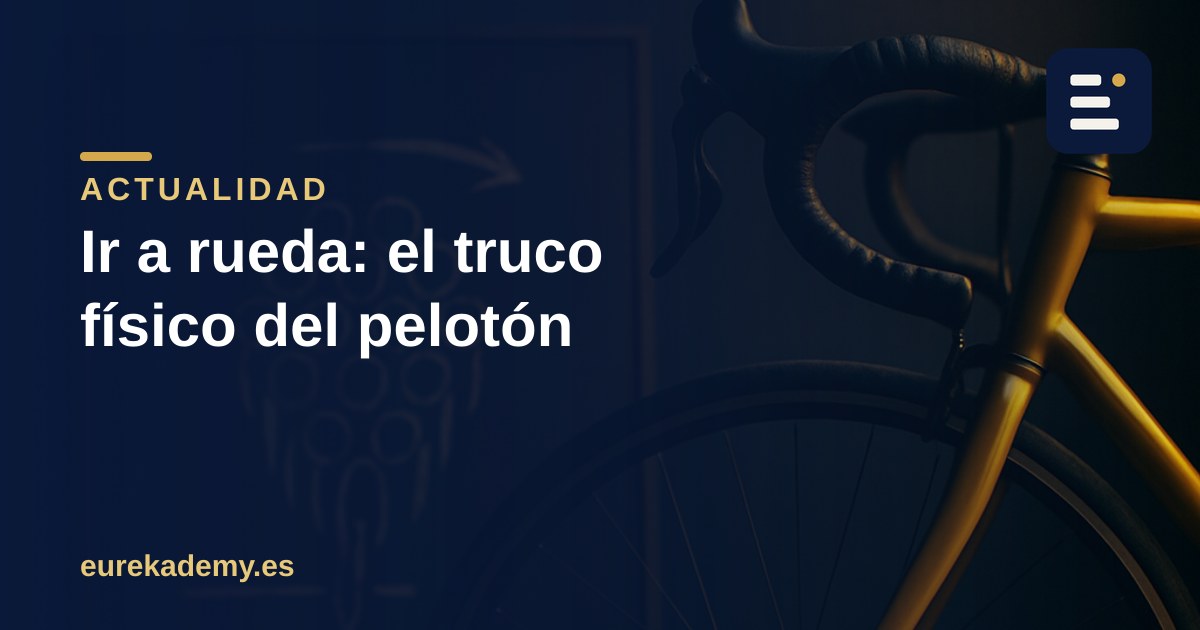 La física del rebufo: por qué ir a rueda gana etapas en La Vuelta