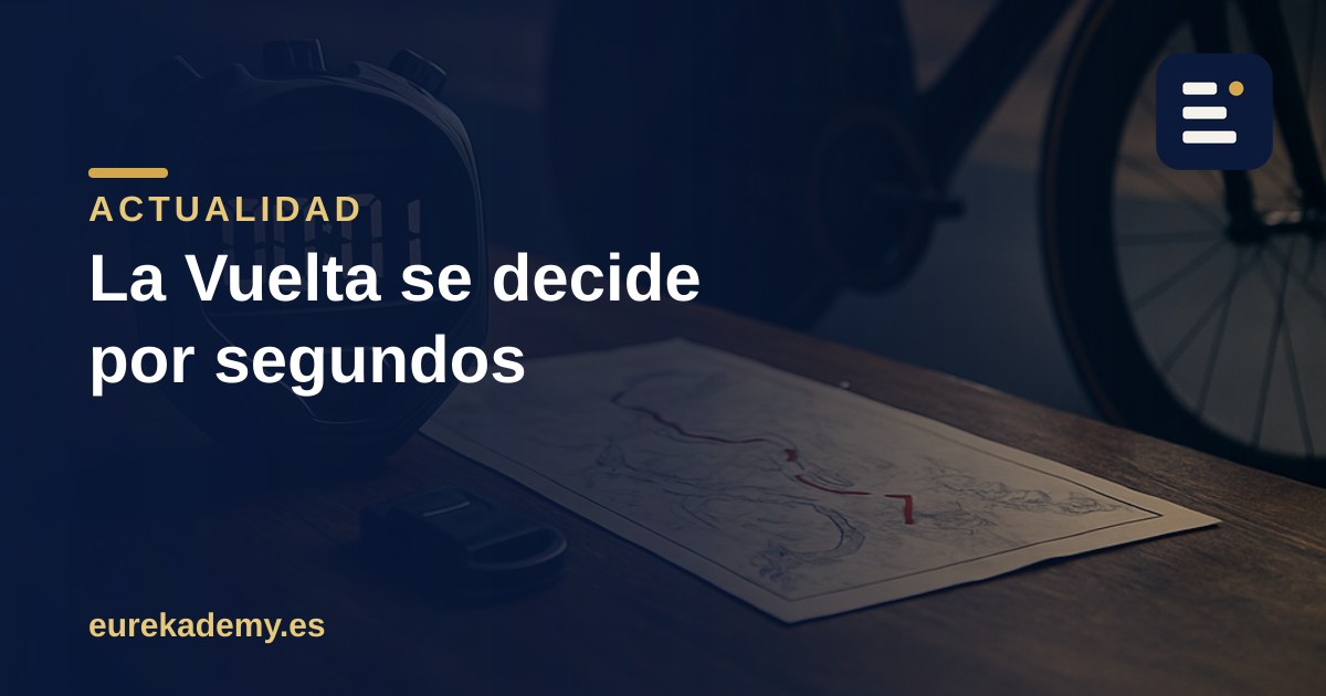 Las matemáticas de una contrarreloj: por qué La Vuelta se gana por segundos
