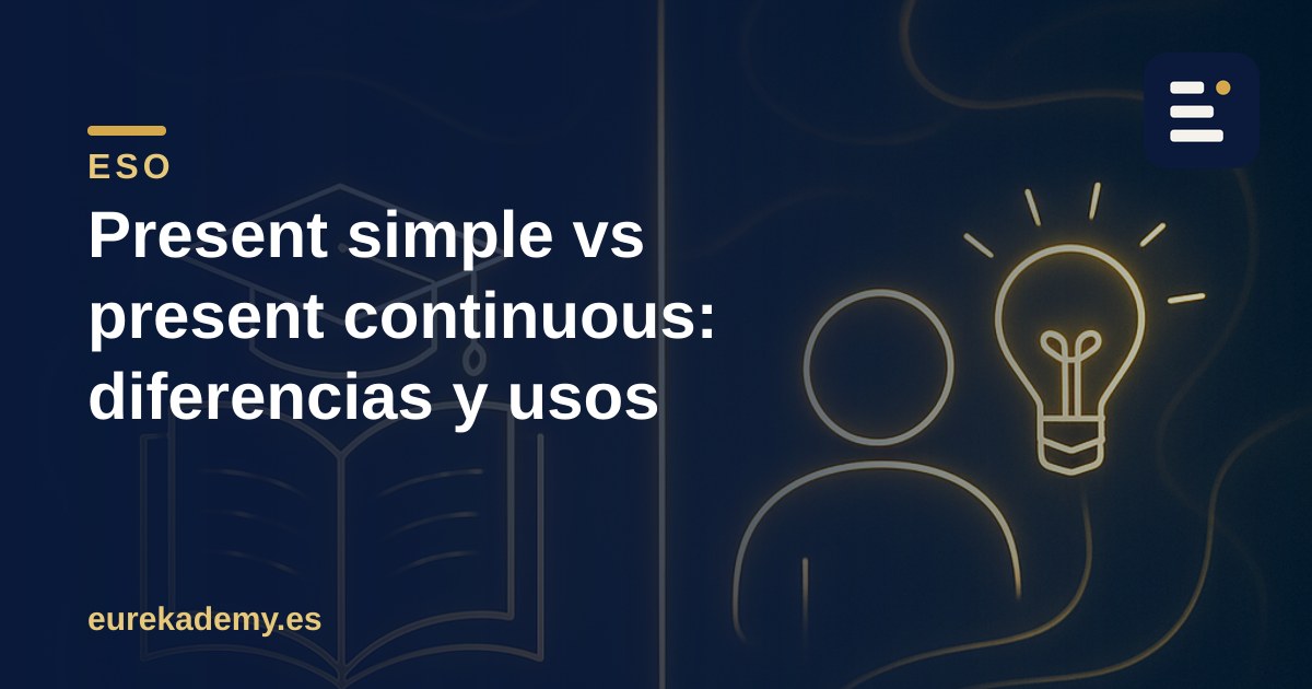 Present simple vs present continuous: diferencias y usos