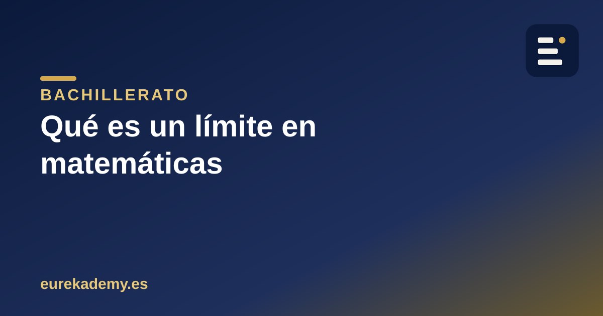 Qué es un límite en matemáticas y cómo se calcula (sin asustarse)