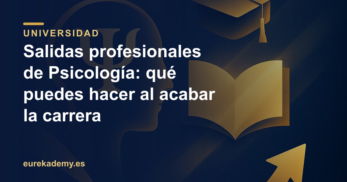 Salidas profesionales de Psicología: qué puedes hacer al acabar la carrera