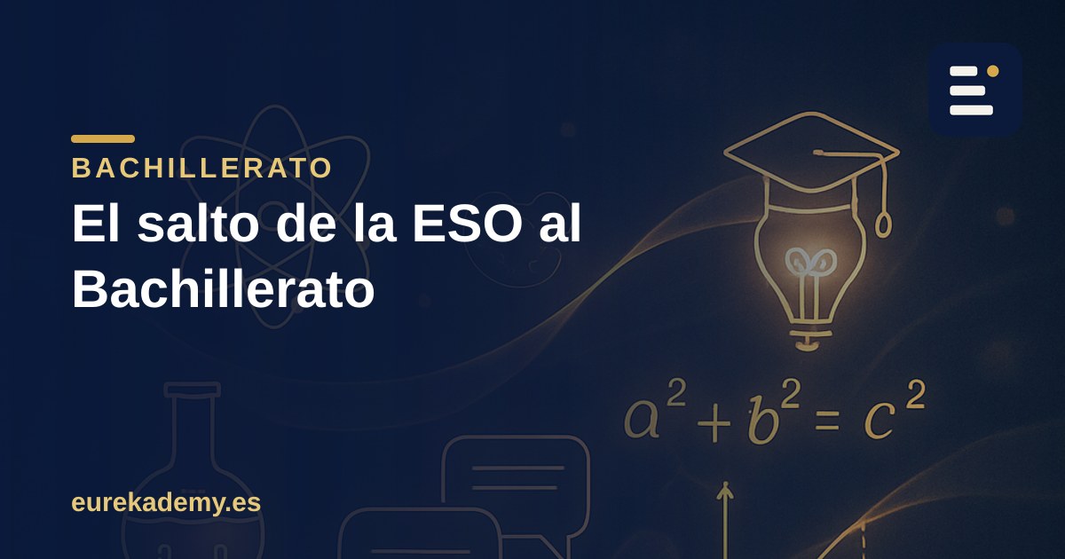 El salto de la ESO al Bachillerato: qué cambia y cómo prepararte